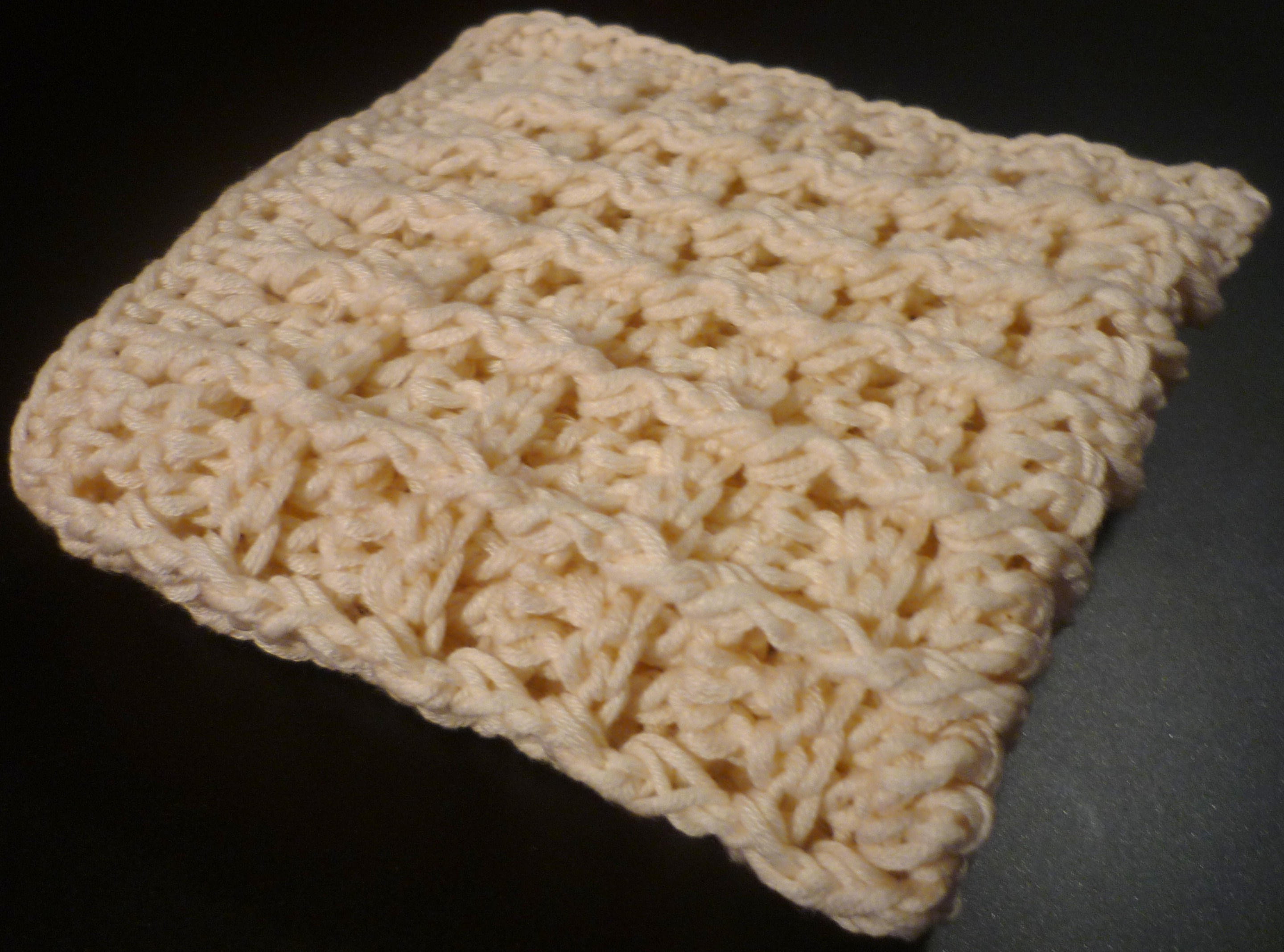 Free Crochet Pattern - Angel Dishcloth! - Crafts - Free Craft